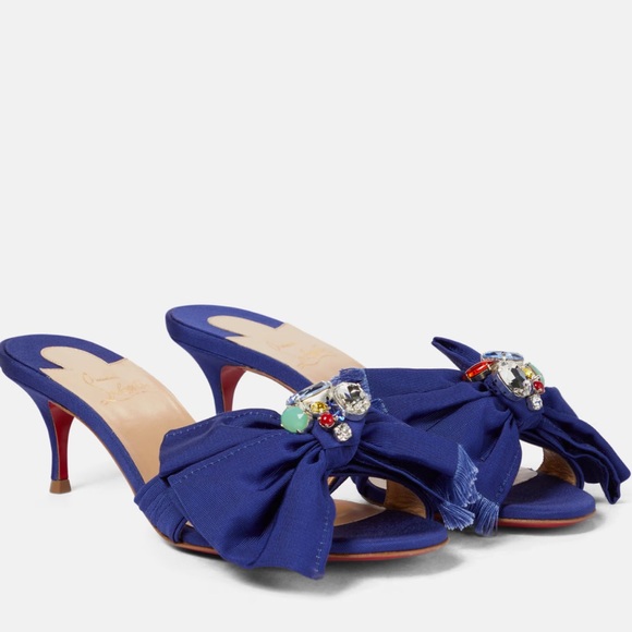 Christian Louboutin Shoes - 🌺CHRISTIAN LOUBOUTIN🌺 Marie Anne 55 Embellished Sandals Size: 35